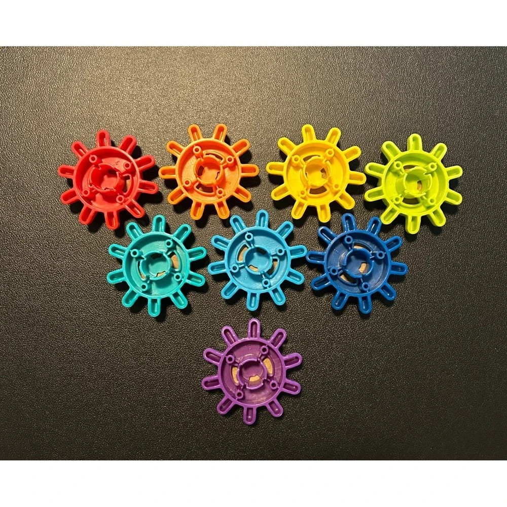 Baby Einstein Activity Walker Replacement Gears Set 8pc Animals Multi Color